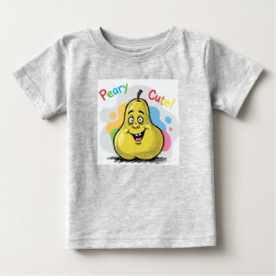 Joyful Pear by Natasha Us Baby T-Shirt