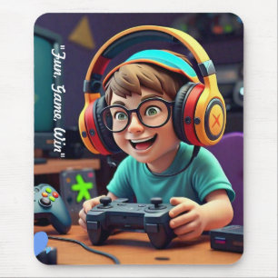 "Joyful Playtime" Mouse Mat