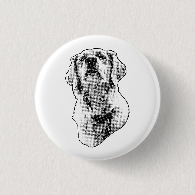 Joyful Print, Dot Parade 3 Cm Round Badge (Front)