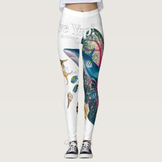 Joyful Reefshark Leggings