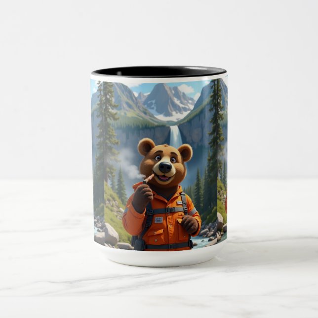 Joyful Rescue Bear Mug  (Center)