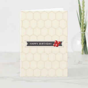 Joyful Ribbon Birthday Card