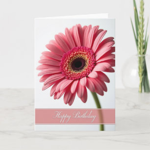 Joyful Rose Bloom Birthday Card