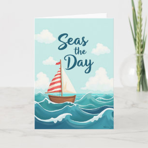 Joyful Sailboat Birthday Card