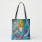 Joyful shopping bag tote