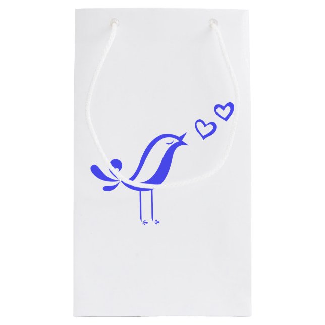 Joyful Singing Bird Gift Bag (Back)