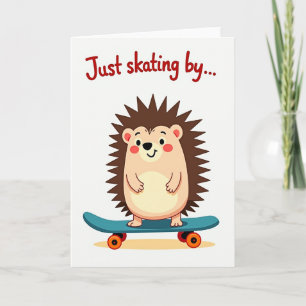 Joyful Skater Birthday Card