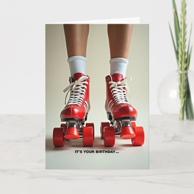 Joyful Skates Birthday Card (Front)