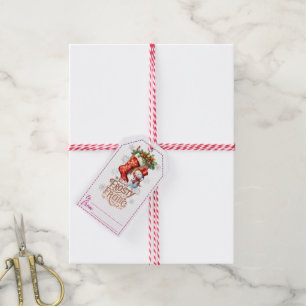 Joyful snowman Christmas gift tags