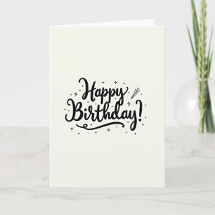 Joyful Sparkle Birthday Card