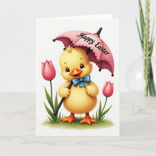 Joyful Spring Fowl Greeting Card