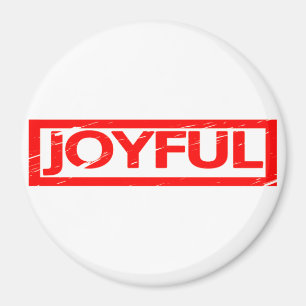 Joyful Stamp Magnet
