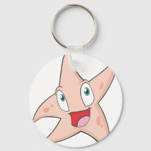 Joyful Starfish Key Ring