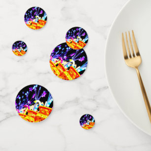 Joyful Starry Bursts Confetti
