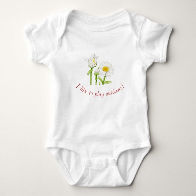 Joyful Summer on a Baby Bodysuit (S) (Front)