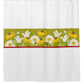 Joyful Summer on a Shower Curtain