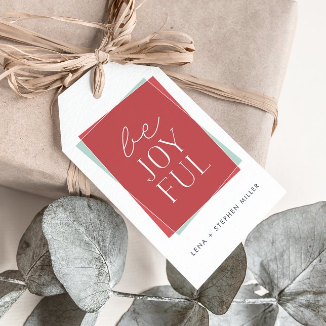 Joyful Symmetry Holiday Gift Tags (Creator Uploaded)