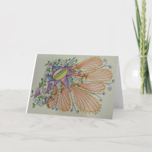Joyful  thank you card