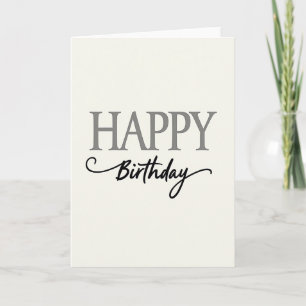 Joyful Typographic Card