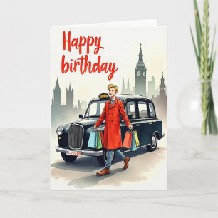 Joyful Urban Gentleman Card