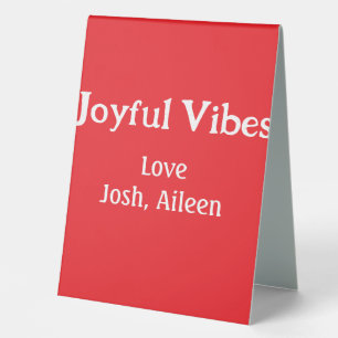 Joyful Vibes red Christmas holidays love family si
