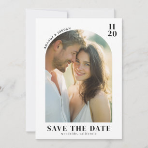 Joyful Warm Photo Save The Date