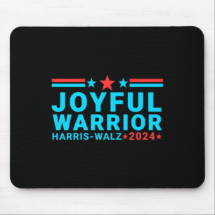 Joyful Warrior Kamala Harris Tim Walz Waltz 2024 Mouse Mat