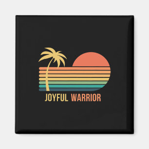 Joyful Warrior Kamala Harris Tim Wheimer Waltz 202 Magnet