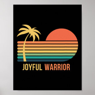 Joyful Warrior Kamala Harris Tim Wheimer Waltz 202 Poster