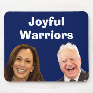 Joyful Warriors Harris and Walz Mouse Mat