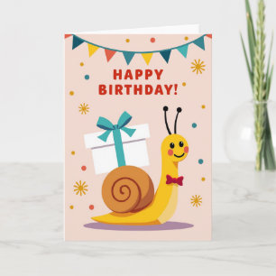 Joyful Whimsical Creature Card