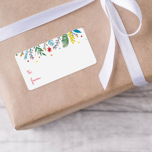 Joyful Whimsy Holiday Gift Tags