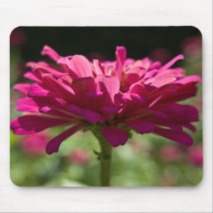 Joyful Zinnia Mouse Mat