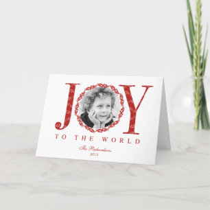 Joyfully Framed Holiday Photo Cards