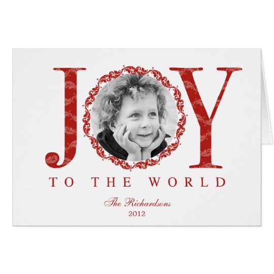 Joyfully Framed Holiday Photo Cards