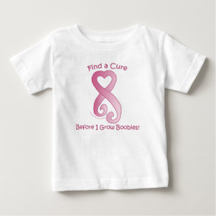 JoyfulRose Child's Ribbon Heart Baby T-Shirt