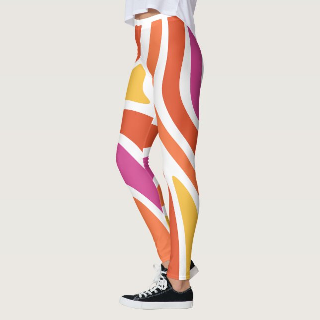 Joyous and colourful  leggings (Left)
