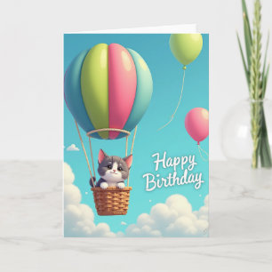 Joyous Birthday Flight Card