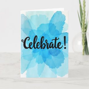 Joyous Birthday Script Card