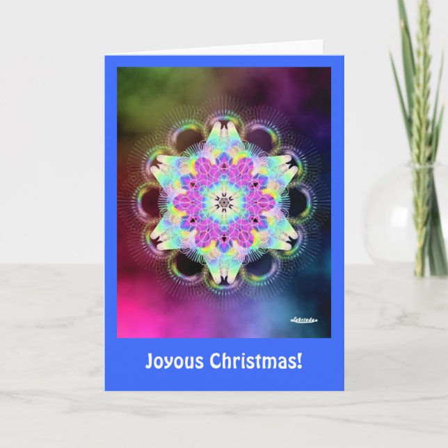 Joyous Christmas Holiday Card (Front)
