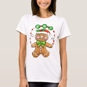 Joyous Gingerbread Man T-Shirt
