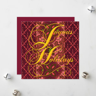 Joyous Holidays Template