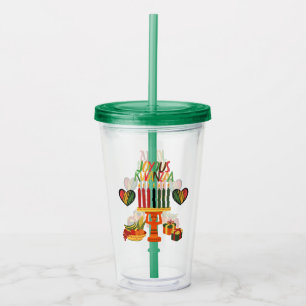 Joyous Kwanzaa Acrylic Tumbler