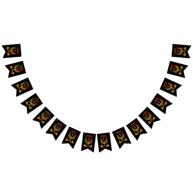 Joyous Kwanzaa Bunting (All)