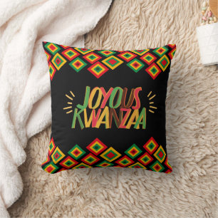 Joyous KWANZAA Cushion