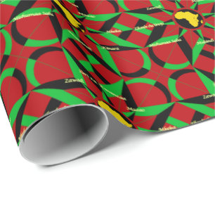 Joyous Kwanzaa Wrapping Paper