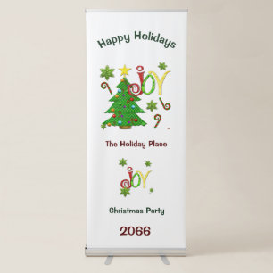 Joyous Occasions Whimsey Retractable Banner