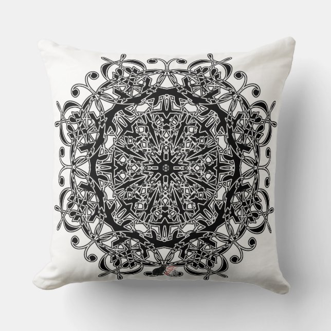 Joyous Octa Glyph Cushion (Front)