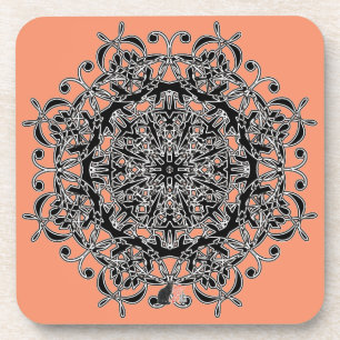 Joyous Octa Glyph Dusk Coaster