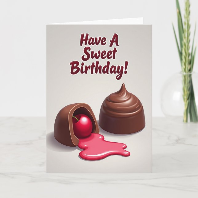 Joyous Treat Birthday Card (Front)